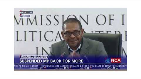 Suspended MP Fadiel Adams apologises to Commissioner Mbuyiseli Madlanga