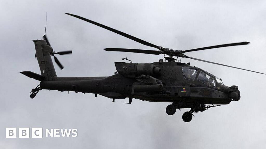 Two dead after military helicopter crashes in Texas
