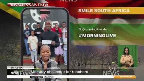 Smile South Africa | Memory challenge for teacher
