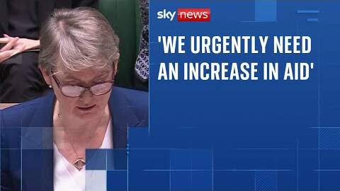 Palestine 'must' be run by Palestinians, says Yvette Cooper