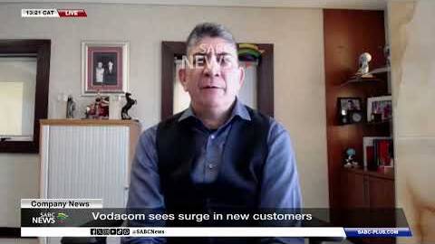 Company News | Vodacom sees surge in new customers - Shameel Joosub