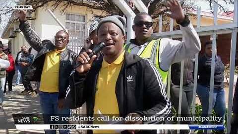 F State residents call for dissolution of Masilonyana Municipality