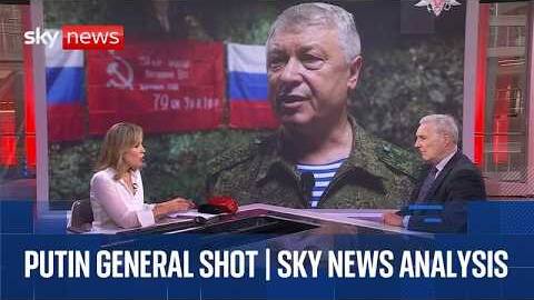 Russian general shot in Moscow 'assassination attempt' | Sky News analysis