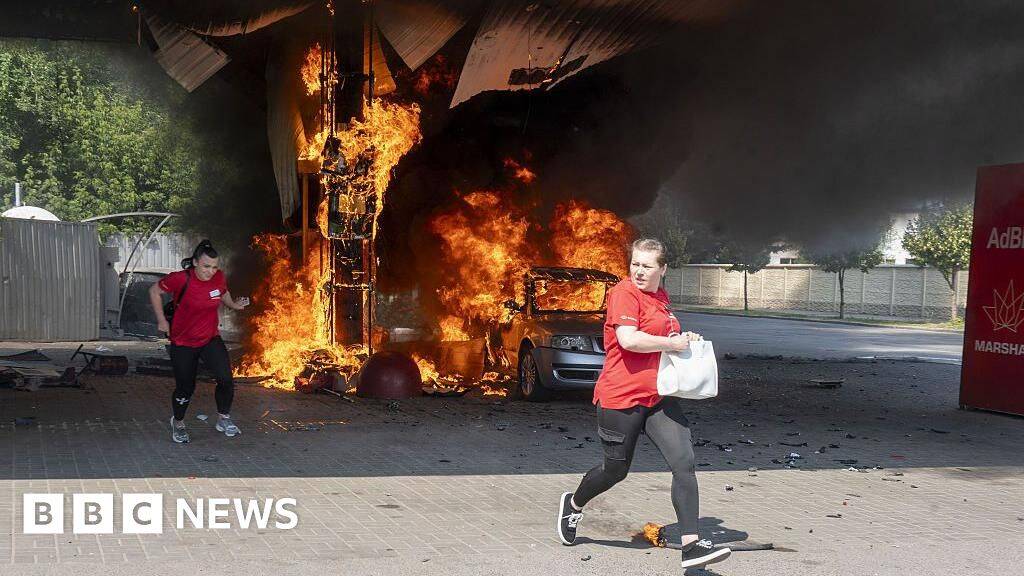 As Ukraine hits Russia's refineries, Russia targets Ukraine's petrol pumps