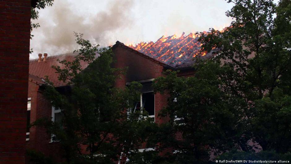 Hospital fire in northern Germany kills two