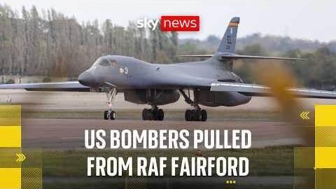 Pentagon's 'hasty' decision to pull US bombers out of RAF Fairford: What we know