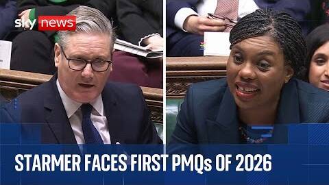 PMQs | Starmer faces Badenoch in the Commons for first Prime Minister's Questions of 2026