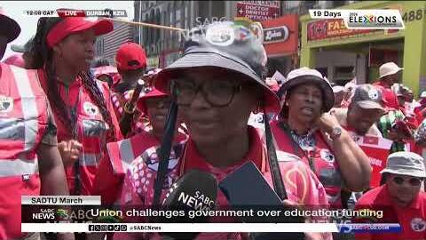 SADTU March | Teachers demand posts to be filled