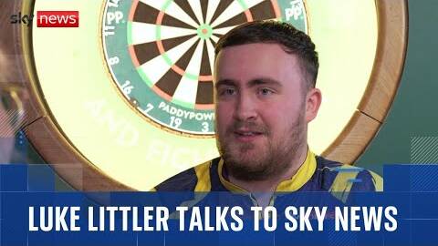 Luke Littler on media attention, his meteoric rise to fame and bringing new fans to darts