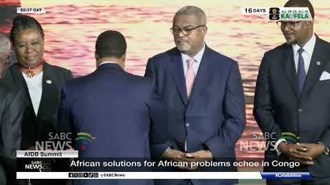 AfDB Summit | African solutions for African problems echoe in Congo
