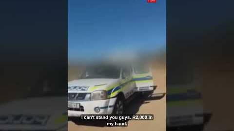 Police investigating alleged bribery incident following video