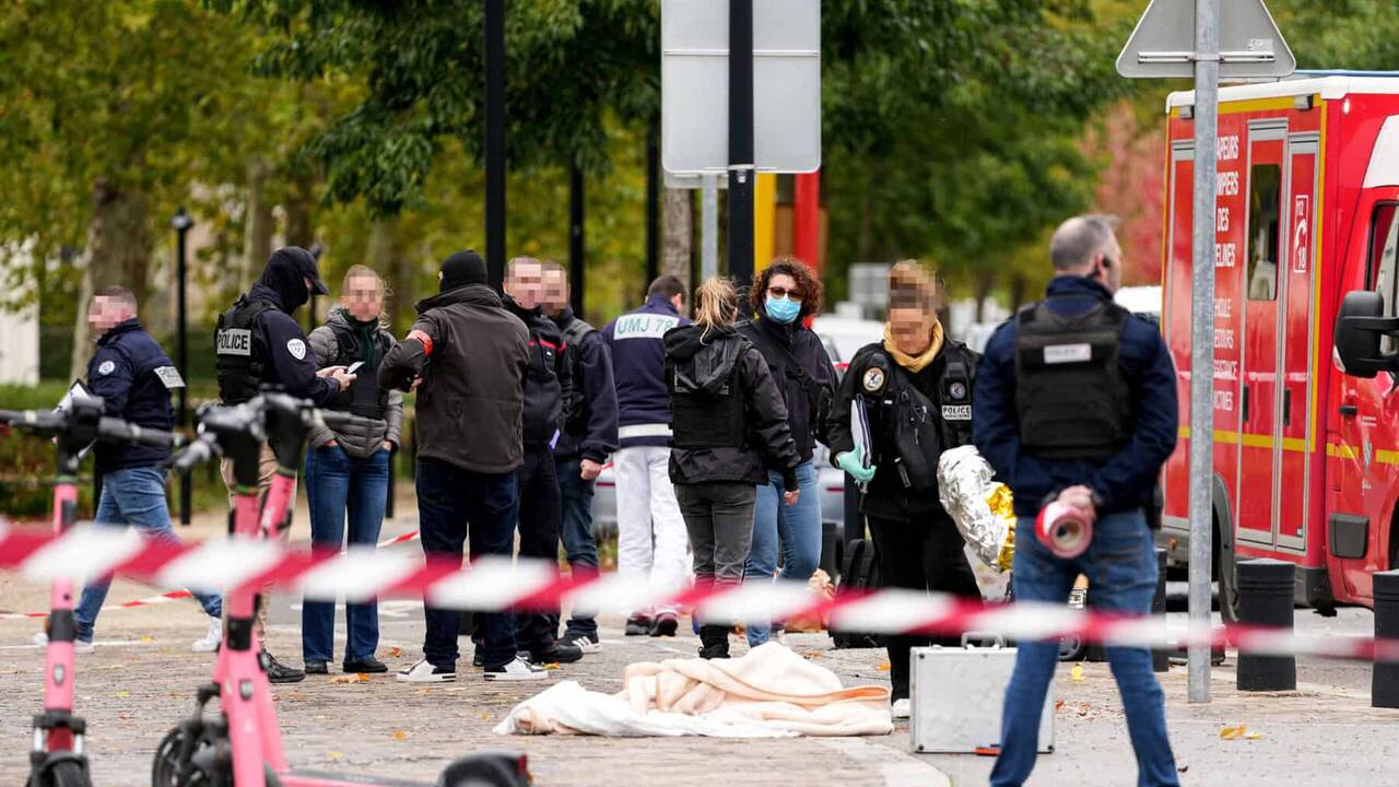 Gunman kills one, wounds four in town outside Paris