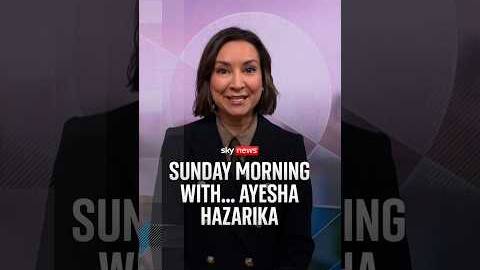 Sunday Morning with... Ayesha Hazarika