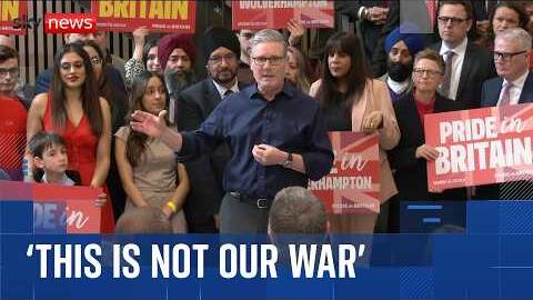 Starmer: UK 'not going to be dragged into' Iran war