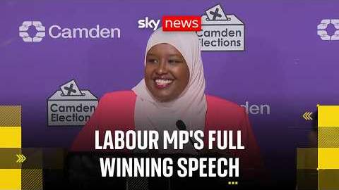 Labour's new MP: 'Diversity is strength' | Full speech