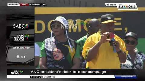 LGE 2026 | Ramaphosa on the campiagn trail in the Free State