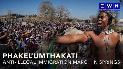 'This is a build up to the 30th of June' - March leader Nkosikhona &ldquo;Phakel&rsquo;umthakati&rdquo; Ndabandaba