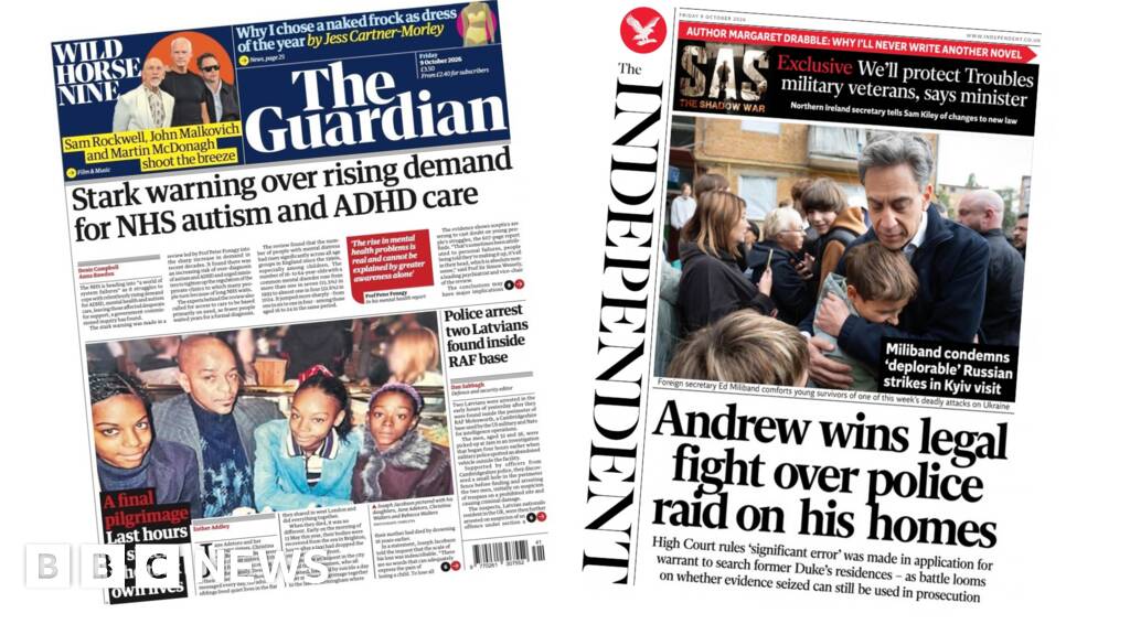 'Stark warning' over ADHD and 'Andrew wins legal fight'