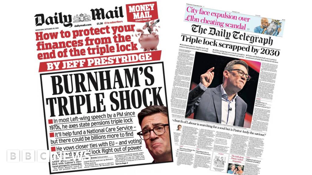 'Burnham's triple shock' and 'City face expulsion'