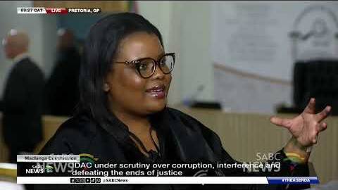 Madlanga Commision continues with Andrea Johnson in the stand