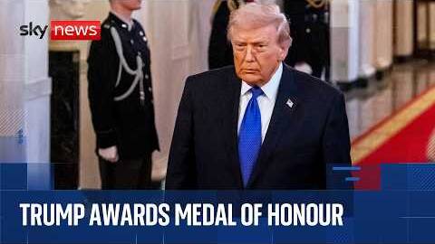 Trump hosts Medal of Honour Ceremony