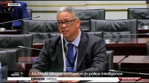 SAPS Crime Intelligence Unit riddled with impropriety and corruption: McBride