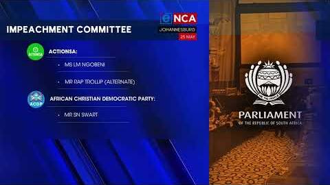 Parliament announces impeachment committee members