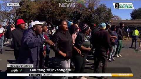 Ratanda Shootings | Gauteng to investigate