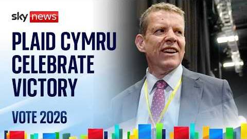 Plaid Cymru celebrate victory in Wales as Labour is wiped out