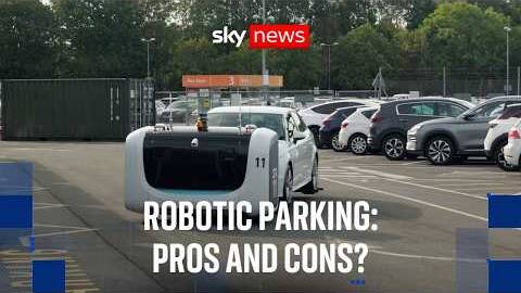 Robotic parking rolled out at Gatwick airport