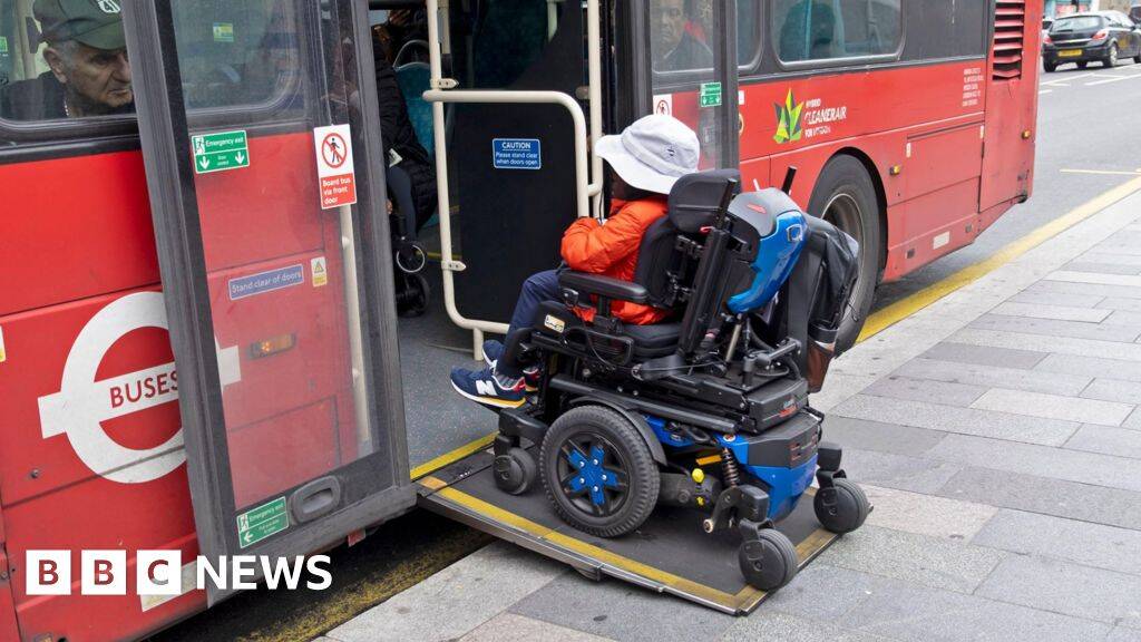 Disabled people in England to get 24-hour free bus travel