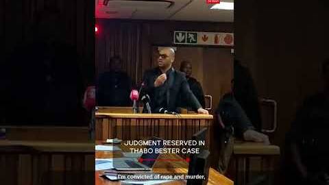 Judgment reserved in Thabo Bester case