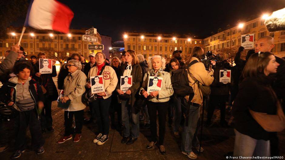 Macron urges calm ahead of rally for slain activist