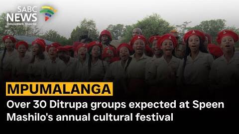 Over 30 Ditrupa groups expected at Speen Mashilo's annual cultural festival