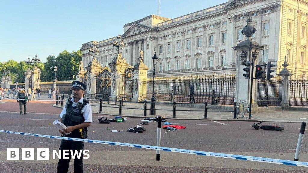 E-scooter and officer crash near Buckingham Palace
