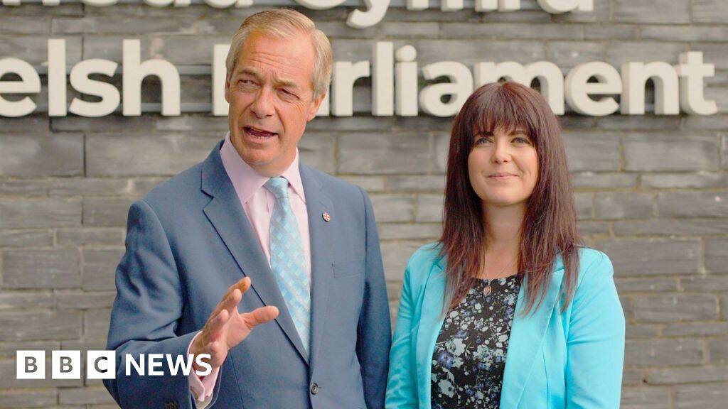 Helen Jenner announced by Nigel Farage as new leader of Reform in Wales