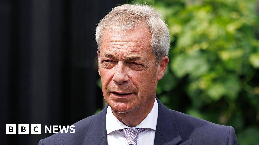 Man arrested over threatening to shoot Farage in social media post