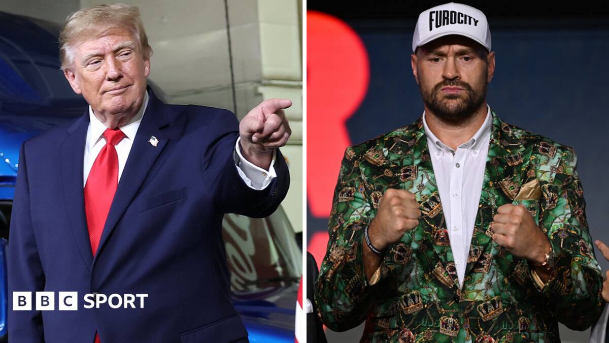 Fury wants 'old pal' President Trump for Joshua ringwalk
