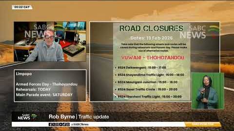 Traffic update | 19 February 2026