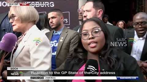 City of Joburg | Reaction to State of the City Address