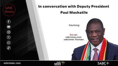 In conversation with Deputy President Paul Mashatile