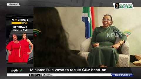 Minister Dina Pule urges citizens to stand against GBV