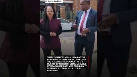 Ekurhuleni murders | Three suspects to appear in court over alleged murder