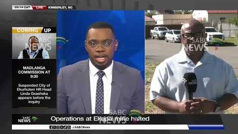 Ekapa Minerals Mine | Five miners remain trapped