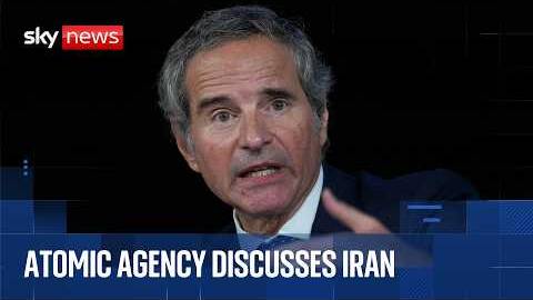 UN nuclear watchdog news conference on Iran war
