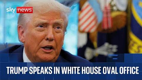 Trump signs Presidential Memorandum in the Oval Office