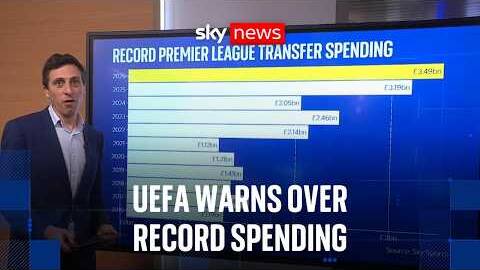 Could record transfer spending put Premier League clubs at risk?